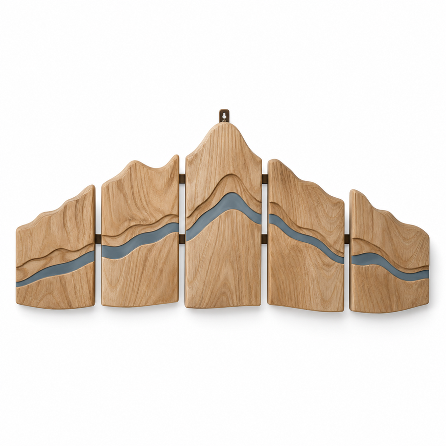 Layered Ridge Wall Hanging