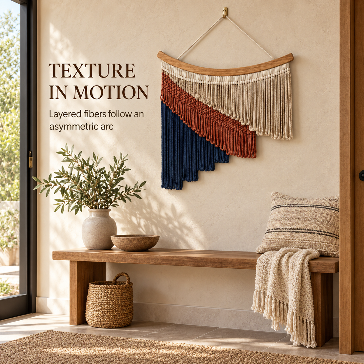 Asymmetric Woven Arc
