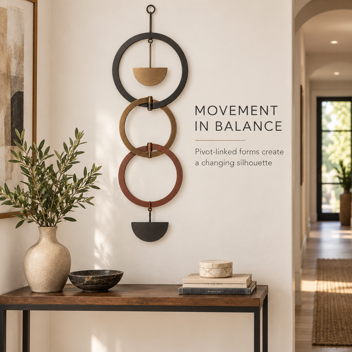 Interlocking Eclipse Wall Mobile