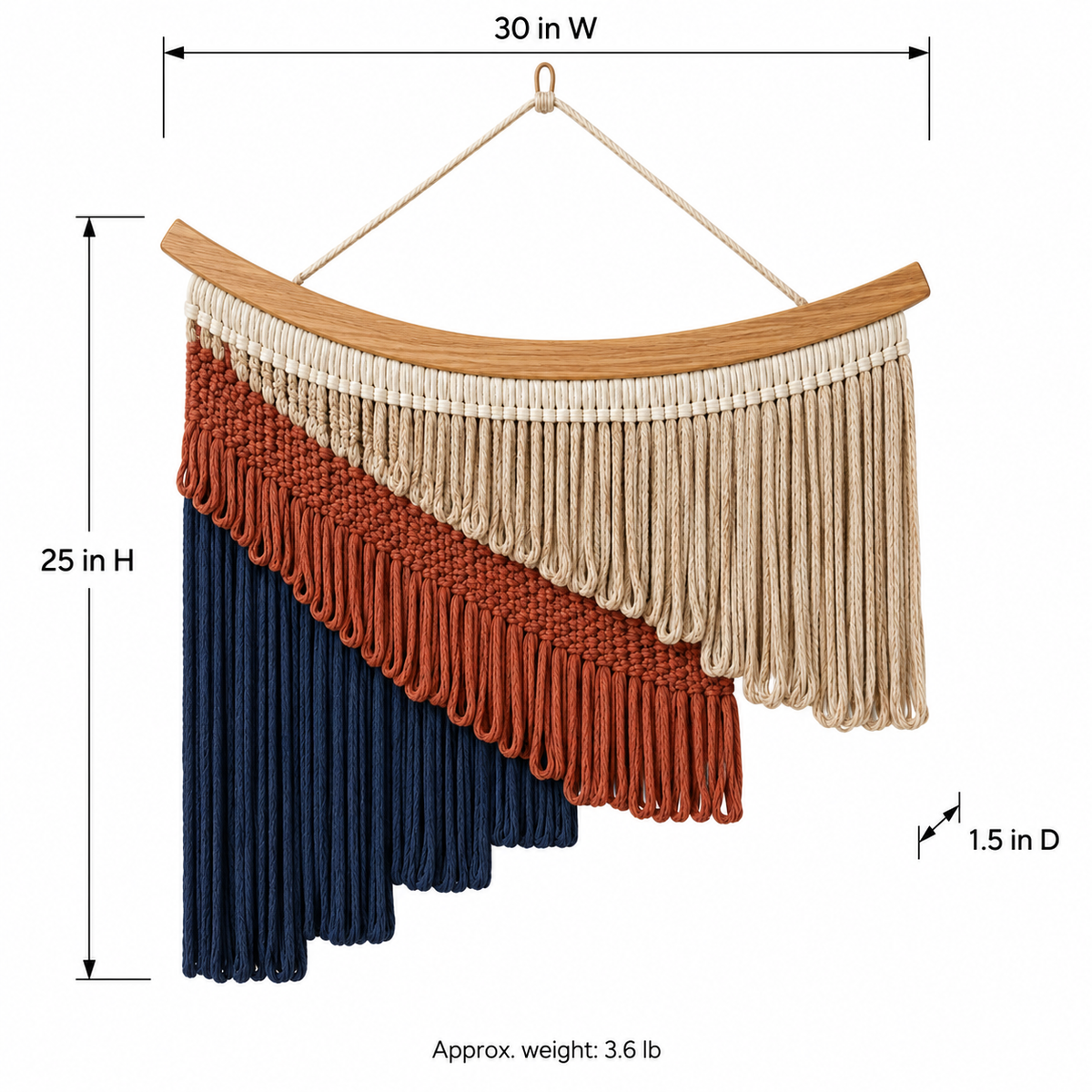 Asymmetric Woven Arc