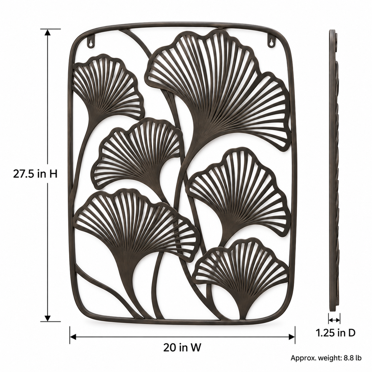 Botanical Shadow Panel
